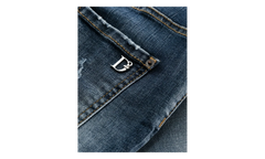 Dark Wash High Waist Cropped Twiggy Jeans WMNS "Denim" S75LB0746S30685470