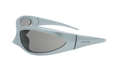 Geometric Frame Sunglasses "Silver / Silver" BB0251S 005