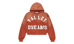 Classico Zip Up Hoodie "Orange" VAL146