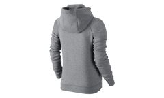 Tech Fleece Hoodie WMNS "Charcoal Heather / Black" 683798 091