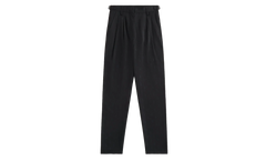 Script Logo Aidan Pleated Black Trousers "Black" KITH39