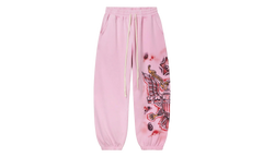 FLAG SWEATPANTS "Pink" VAL101