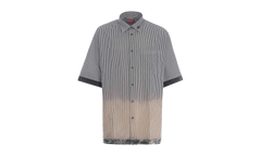 S-TRAX STRIPED SHORT SLEEVE SHIRT Shirts Blue "Blue" A128940KLAB9XX