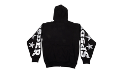 MX555 ZIP HOODIE "Black" SP5der303