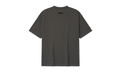 Embroidered Classic Short Sleeve Tee "Charcoal Heather" 125HO254191F