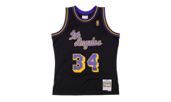 NBA Shaquille O’Neal Reload Swingman Jersey "1996 Los Angeles Lakers - Black" SMJYCP19273 LALBLCK96SON
