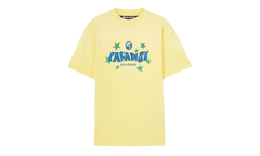 Striped Shoulder Logo Short Sleeve T-Shirt "Multicolor" PMAA071S22JER0014525