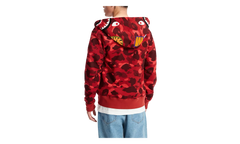 Color Camo Shark Full Zip Hoodie "Red" 1H70 115 008 RED