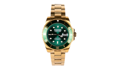 Anytime Watch "Gold / Green" P26SP050 GLD/GRN