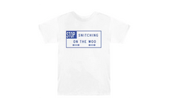 Stop Snitching SS Tee "Pop Smoke - White" Y9JHH6S4P