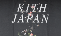 Japan flower vintage tee "Black" KHM034701 101