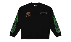 Biker Nation Long-Sleeve T-Shirt "Black Wash" GS148