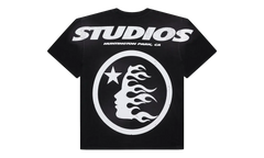 Cartoon Logo Glitter T-shirt "Black / White" HSR211