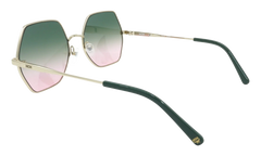 Rectangle Sunglasses "Shiny Gold" MCM140S-727