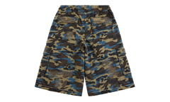 Camo Cargo Shorts "Blue" DSM S26 003