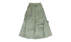 MULTI POCKET SKIRT "GREEN" 11200780011AW23