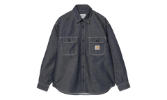 Tigan Shirt Jacket "Blue Rigid" I036263 01 01