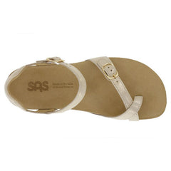 Women's Pampa Toe Loop Sandal in Soft Gold