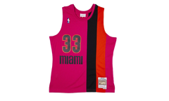NBA Alonzo Mourning Reload Swingman Jersey "2005 Miami Heat - Pink" SMJYCP19297 MHEPINK05AMO