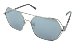 HEXAGON SUNGLASSES "SHINY LIGHT GUNMETAL" MCM138SA-034