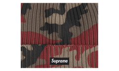 Overdyed Beanie "SS26 - Red Camo" SU27278
