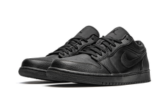 1 Low "Triple Black" 553558 091