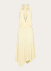 Ignite It Midi Dress - Lemon
