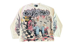 STONER LONG SLEEVES SWEATSHIRT "BONE" GS122