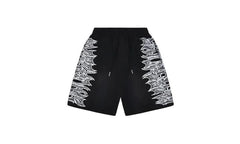 Graphic Sweatshorts "Black" 10062646