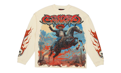 Western Long-sleeve Tee "Cream" GS029