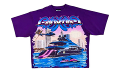 Miami Exclusive Yacht T-Shirt "Purple" GS177