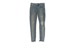 DROPPED FIT JEANS - MID RISE WITH TAPELEG "Indigo" P002 MID 31
