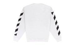 Diagonal Crewneck "White" OFW MHDS 0202