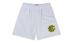 EE Basic Shorts "White / Green" EE201