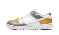 DUNK LOW WMNS"Gold White Silver" DH4403 700