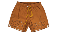 Logo Swim Trunks "Camel" RHPF23SM01169003
