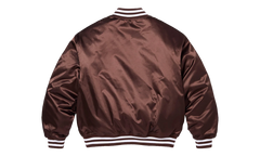 Champion® Satin Varsity Jacket "SS26 - brown" SU27457
