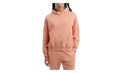 Jordan Brooklyn Fleece Pullover Hoodie WMNS "Light Madder Root / White" FV7071 823