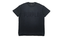 Layered Wordmark T-Shirt "Black" P101 TBRH226