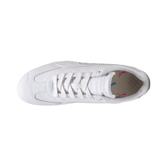 Scuderia Ferrari Speedcat Miami White Lace Up Sneakers
