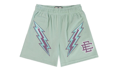 EE BASIC SHORT "SS24 - Bolt Silt Green/Purple" EE684