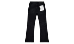Crystal Snap Flared Denim "blue" P067 FCNB225