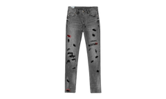 Ksubi X Juice Wrld Chitch Trashed Devil Jeans "Grey" 34BYF1RS