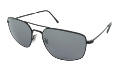 SQUARE POLARIZED SUNGLASSES "POLISHED BLACK" RB3666-002-K3_56