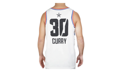 Air Jordan NBA GSW Curry All-Star Edition Swingman Jersey "White" BV3574 101
