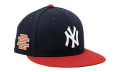 59FIFTY MLB SS21 NY YANKEES FITTED HAT "ERIC EMANUEL - Red/Navy" EE427