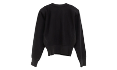 Logo Sweatshirt with Shoulder Pads "Black" VAQ10T015