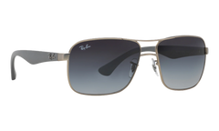 Square Sunglasses "MATTE SILVER" RB3516-019-8G_59