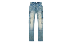 Slate Cargo Skinny Jeans "Muddy Sky" MLFQD1070 B1839MDSKY
