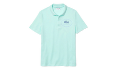 Slim Fit Embroidered Crocodile Pique Polo T-Shirt "Turquiose" PH9733 NRE